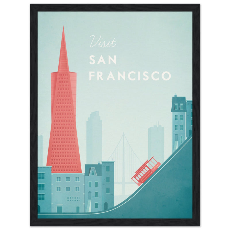 Poster: San Francisco Travel Poster