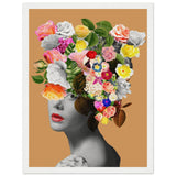 Poster: Floral portrait