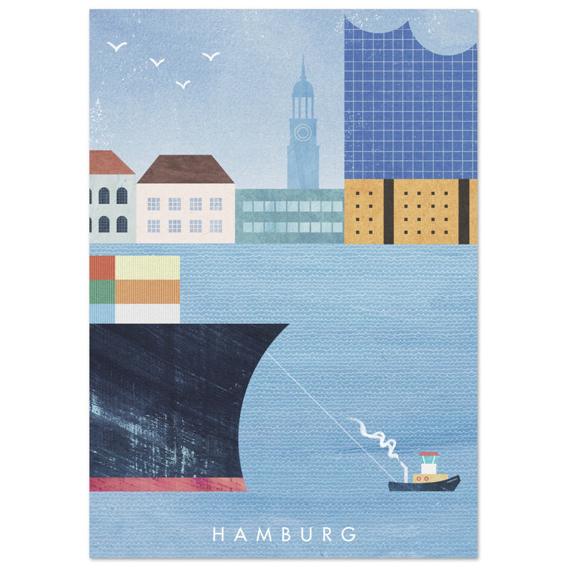 Poster: Hamburg Travel Poster