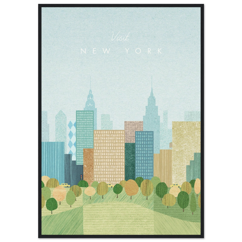 Poster: New York, Autumn Travel Poster