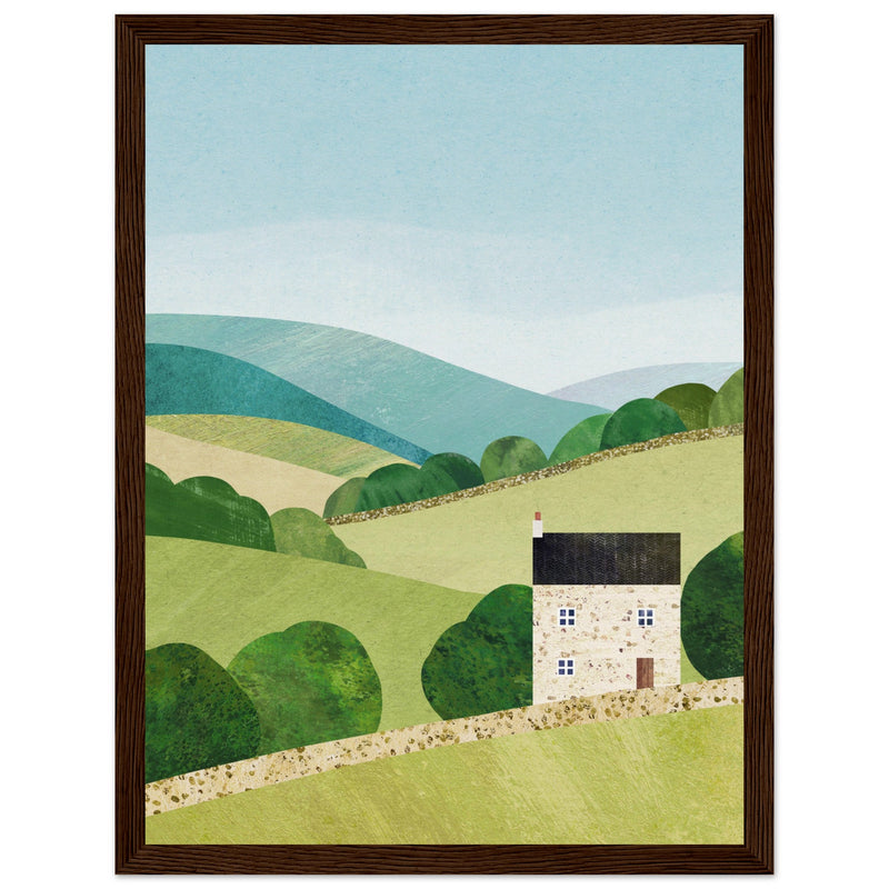 Poster: English landscape