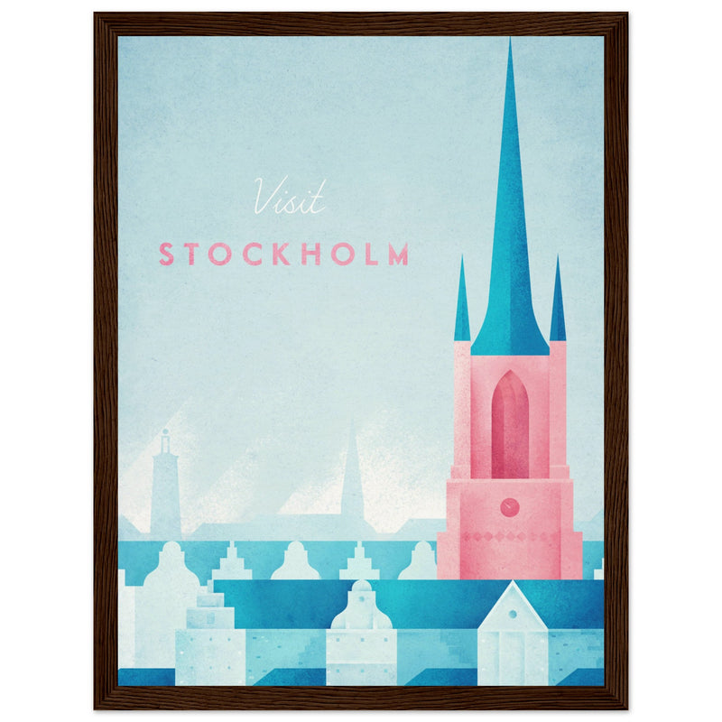 Poster: Stockholm Travel Poster