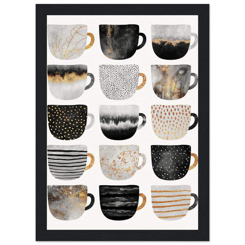 Poster: Pretty Coffee Cups