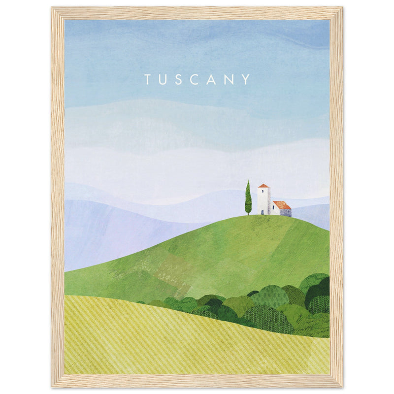 Poster: Tuscany Travel Poster