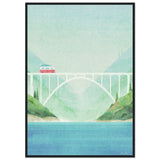 Poster: Surf Van, Bixby Bridge