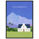 Poster: Stellenbosch Travel Poster