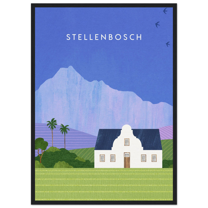 Poster: Stellenbosch Travel Poster