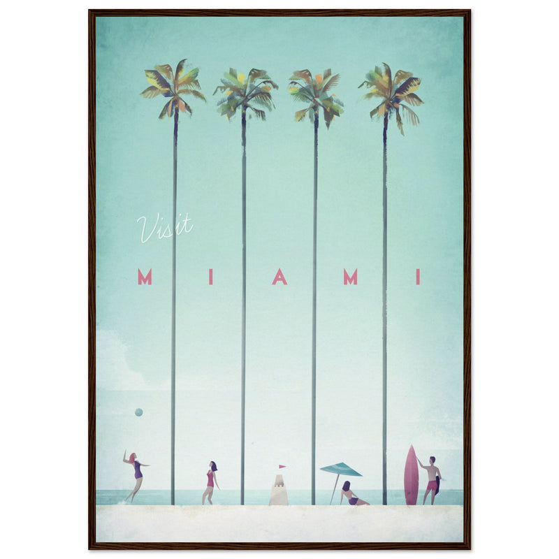 Poster: Miami Travel Poster