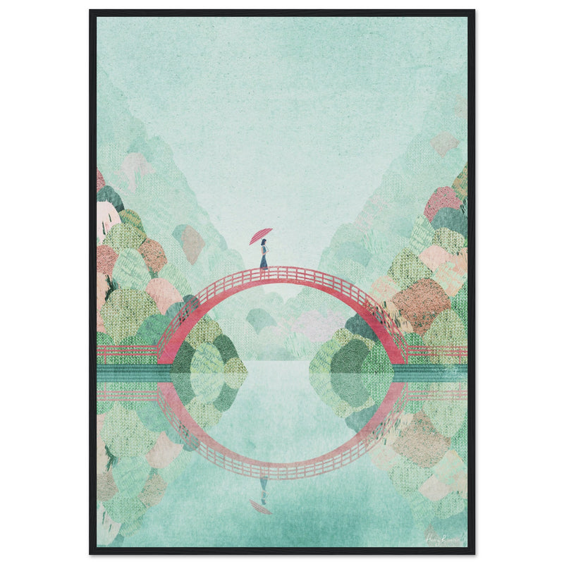 Poster: Girl on a bridge