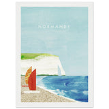 Poster: Normandy Travel Poster