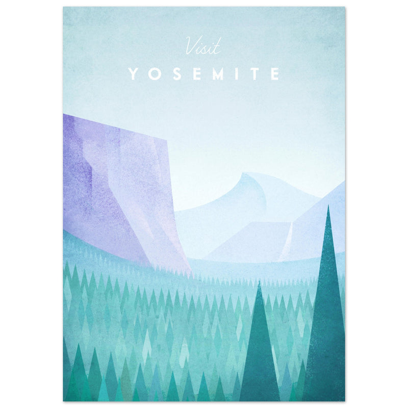 Poster: Yosemite Travel Poster