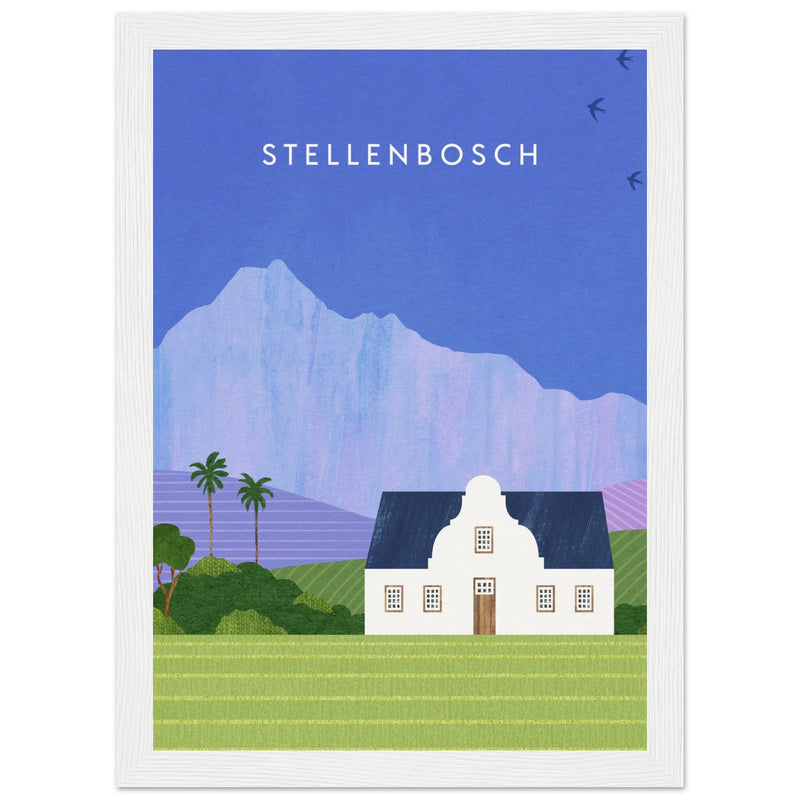 Poster: Stellenbosch Travel Poster