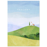 Poster: Tuscany Travel Poster