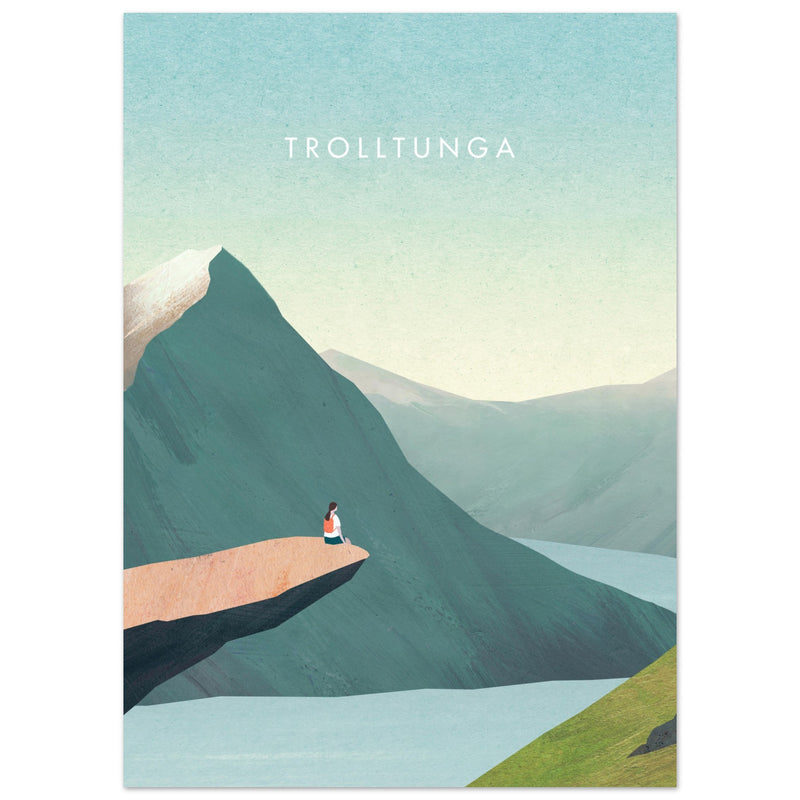 Poster: Trolltunga Travel Poster