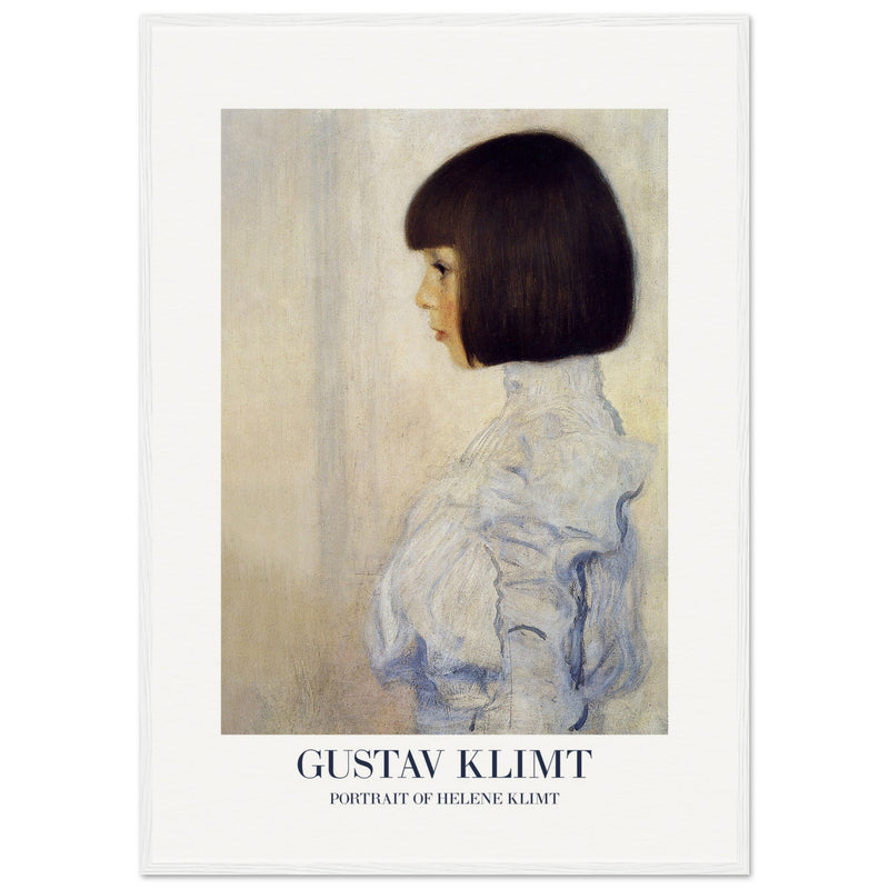 Poster: Portrait of Helene Klimt (1898) Poster