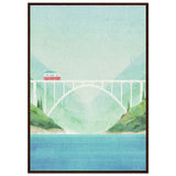 Poster: Surf Van, Bixby Bridge