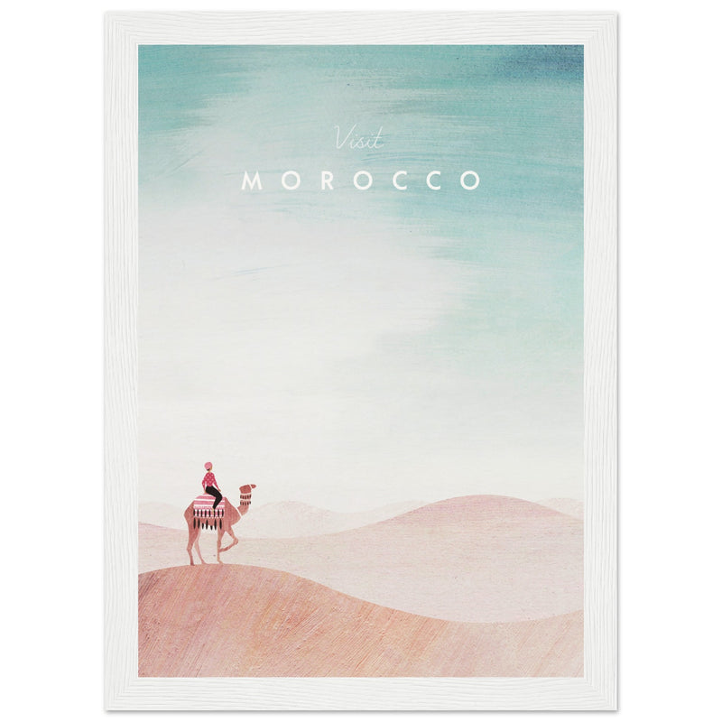 Poster: Morocco Sahara Travel Poster