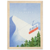 Poster: Les Alpes Travel Poster