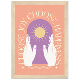 Poster: Choose Joy Choose Happiness