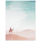 Poster: Morocco Sahara Travel Poster