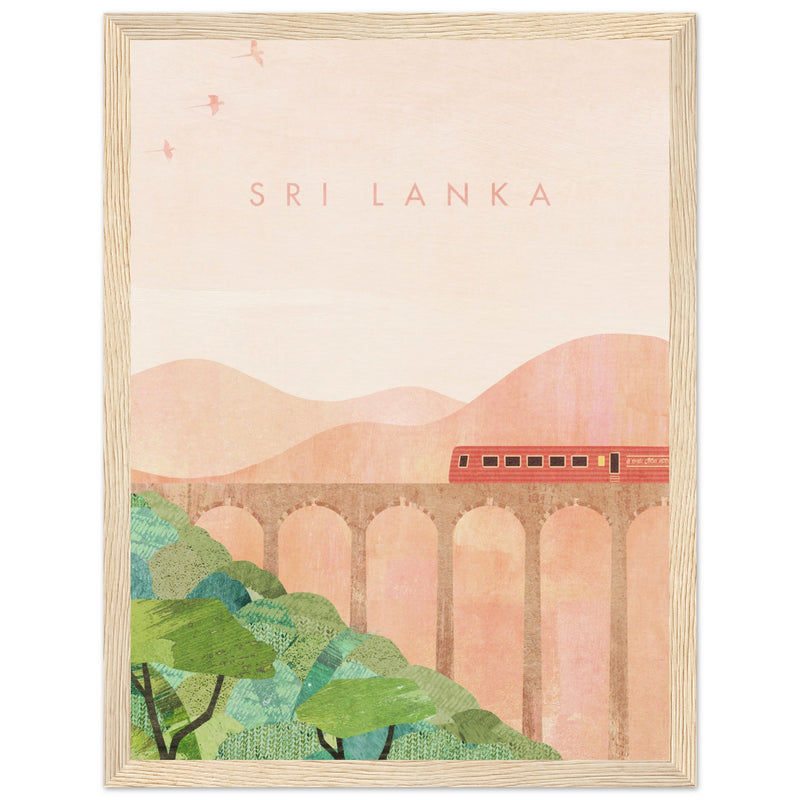 Poster: Sri Lanka Travel Poster