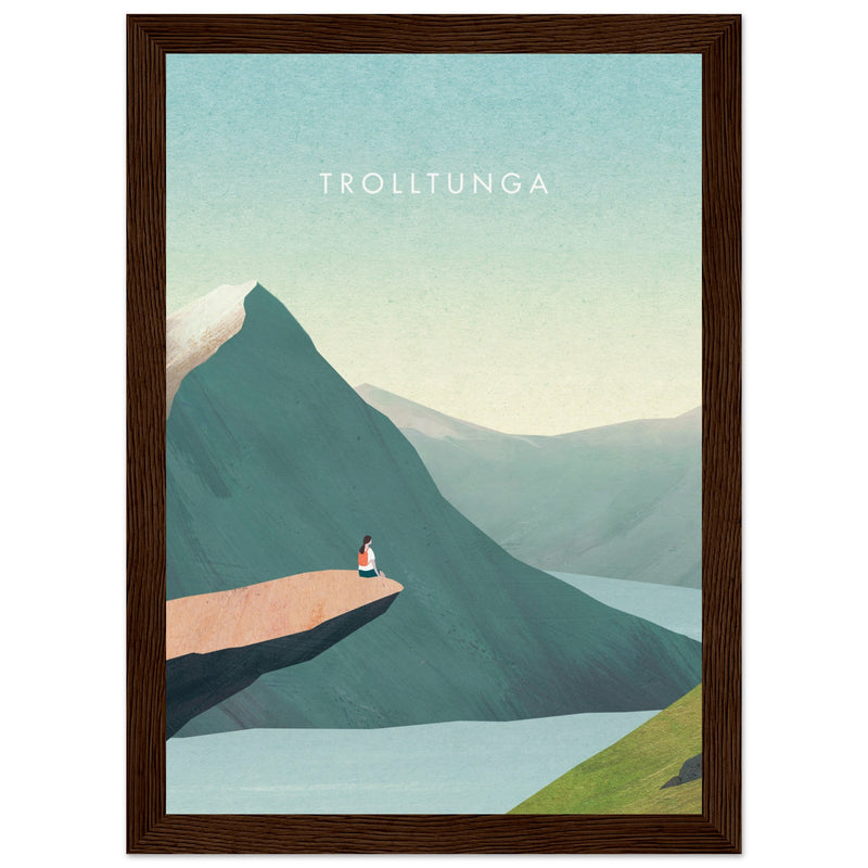 Poster: Trolltunga Travel Poster