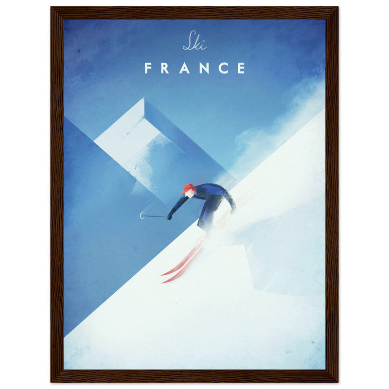 Poster: Ski France Travel Poster