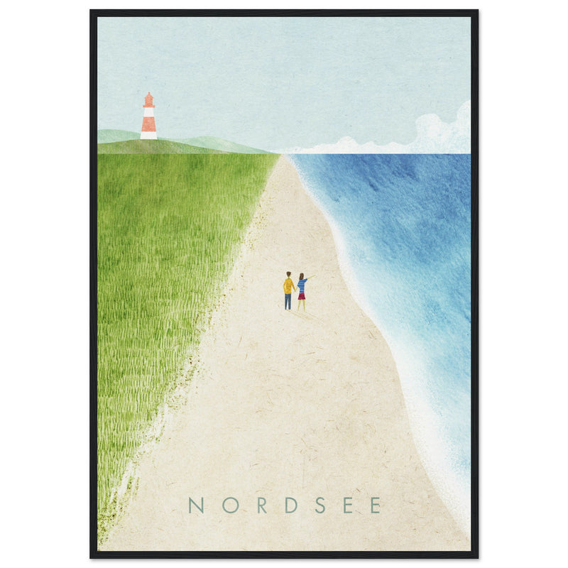 Poster: Nordsee Travel Poster