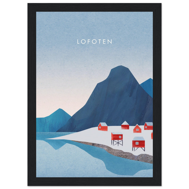 Poster: Lofoten Travel Poster