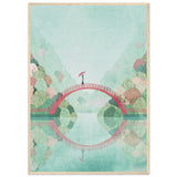 Poster: Girl on a bridge