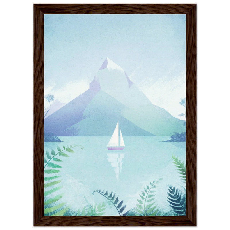 Poster: Mountain lake II