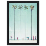 Poster: Palm Tree Beach