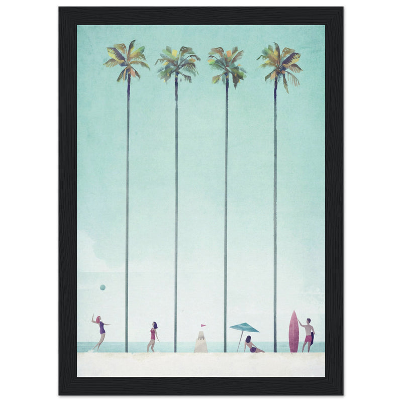 Poster: Palm Tree Beach