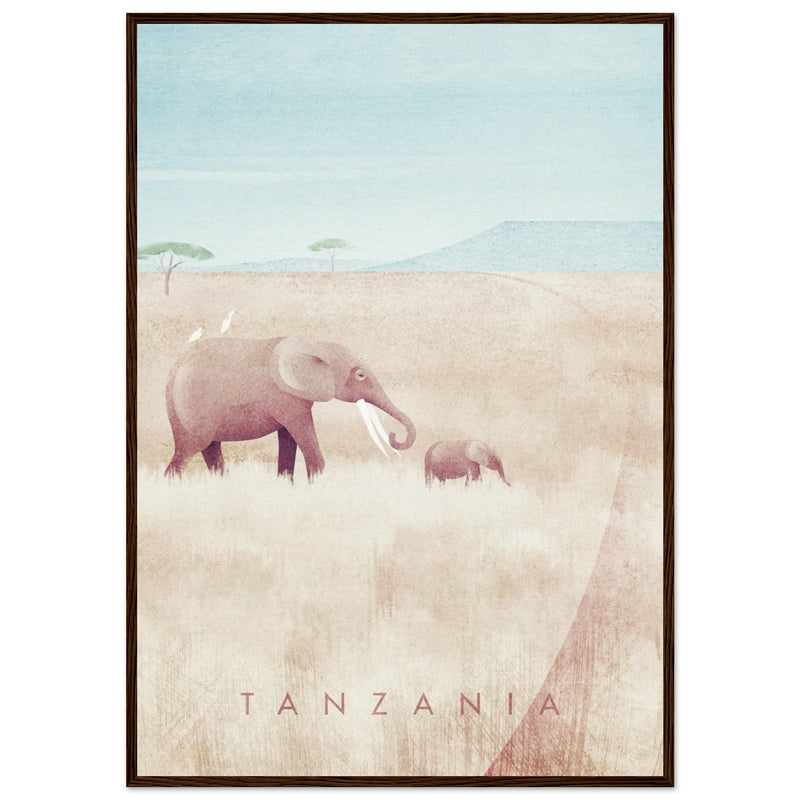 Poster: Tanzania Travel Poster