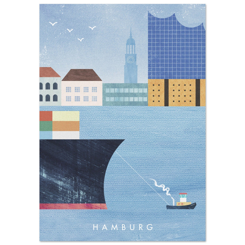 Poster: Hamburg Travel Poster