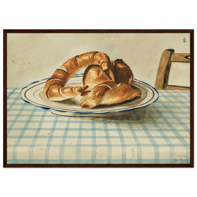 Poster: Still Life With Pastry Plate