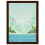 Poster: Surf Van, Bixby Bridge