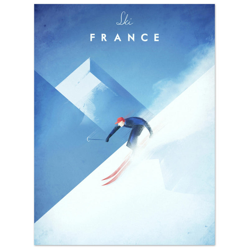 Poster: Ski France Travel Poster