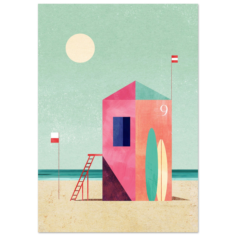 Poster: Surf Hut