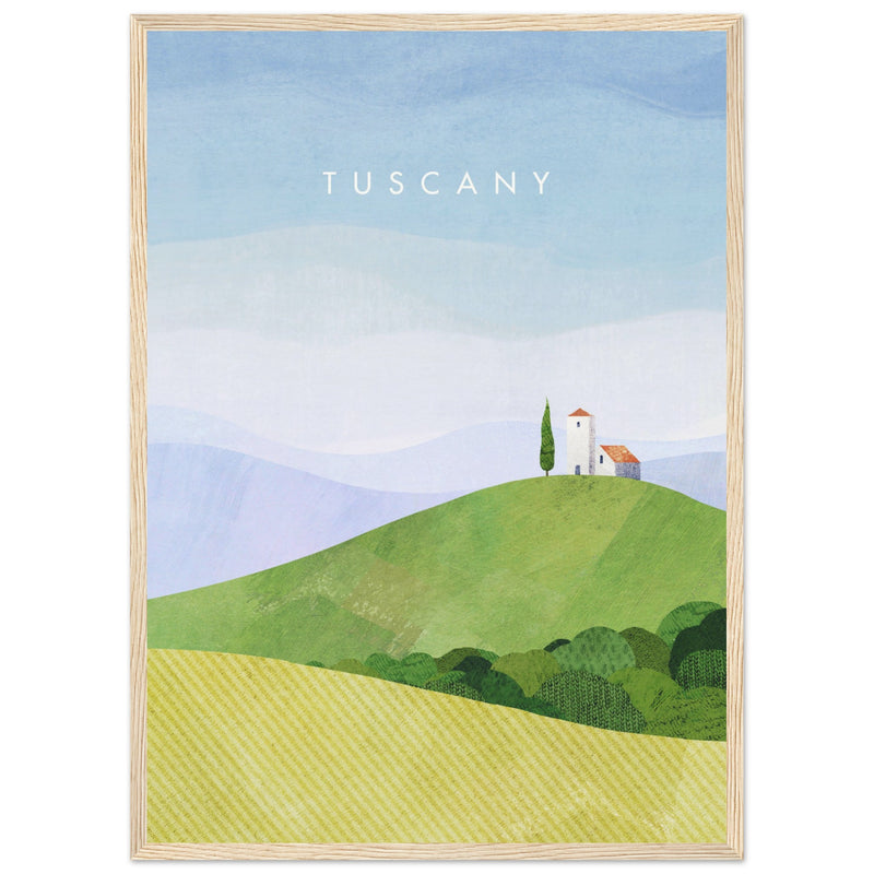 Poster: Tuscany Travel Poster