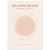 Poster: Relaxing Breathe