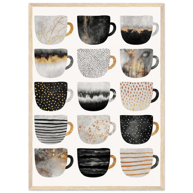 Poster: Pretty Coffee Cups