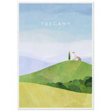 Poster: Tuscany Travel Poster