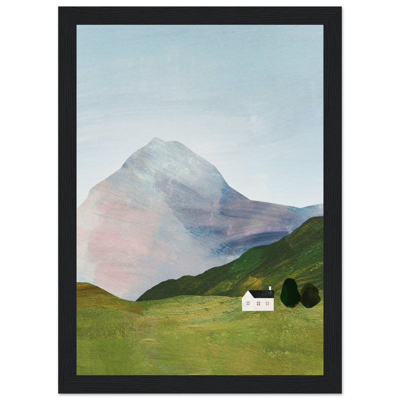 Poster: Mountain cabin