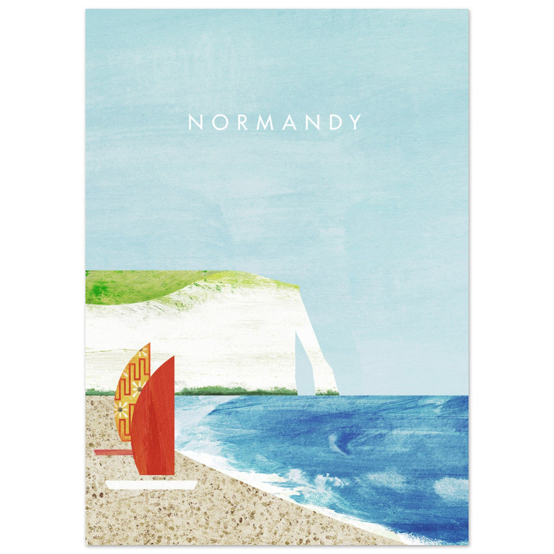 Poster: Normandy Travel Poster