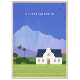 Poster: Stellenbosch Travel Poster