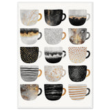 Poster: Pretty Coffee Cups