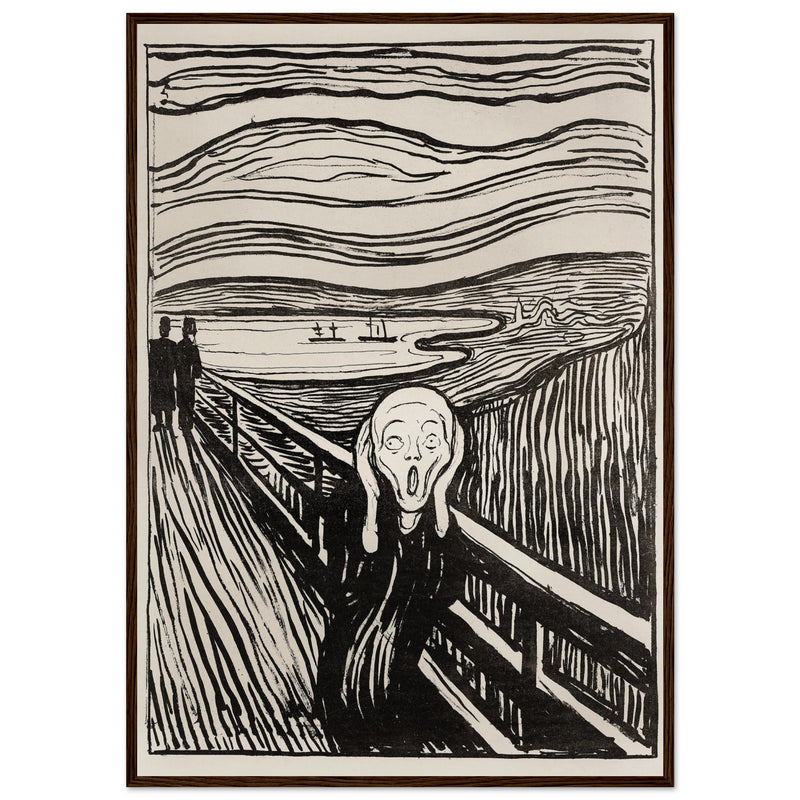 Poster: Skriet - The Scream - Mono