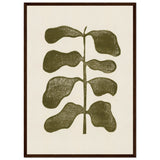 Poster: Linocut Plant