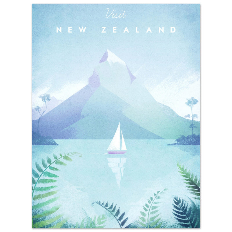 Poster: New Zealand Travel Poster